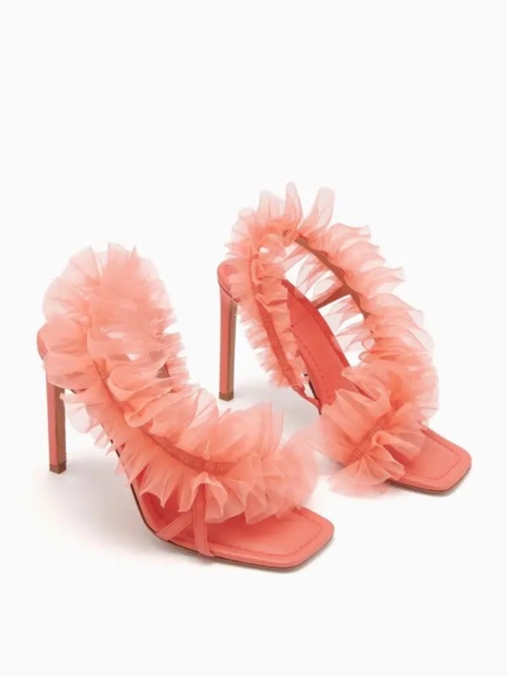 Ulla Johnson Doria Heels in Desert Rose Pink Sz 40